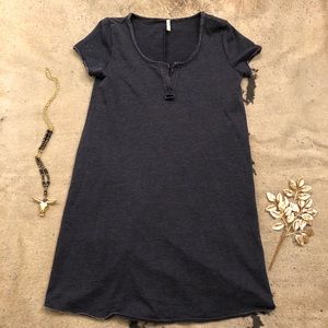 Z Supply Navy T-shirt Dress